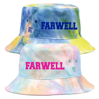 FARWELL TIE DYE BUCKET HAT