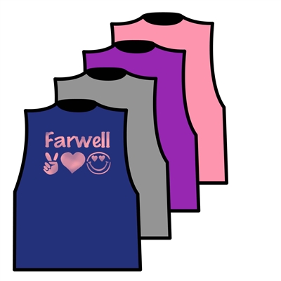 FARWELL MEGA CROP TEE BY ALI & JOE