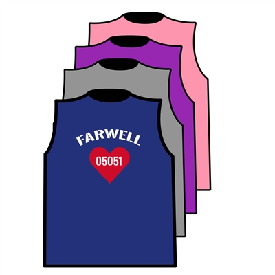 FARWELL CUSTOM DESIGN MUSCLE TEE BY ALI & JOE