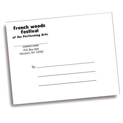 FRENCH WOODS POSTCARDS