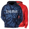 FRENCH WOODS SPORTS & ARTS TIE DYE SWEATSHIRT