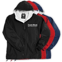 FRENCH WOODS SPORTS & ARTS FULL ZIP JACKET WITH HOOD