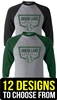 GREEN LANE CHOOSE YOUR SPORT 3/4 RAGLAN TEE