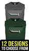 GREEN LANE CHOOSE YOUR SPORT PERFORMANCE SLEEVELESS TEE