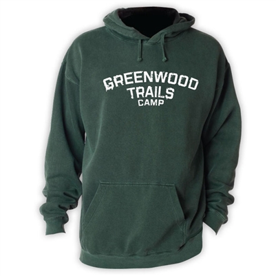 GREENWOOD TRAILS VINTAGE HOODED SWEATSHIRT