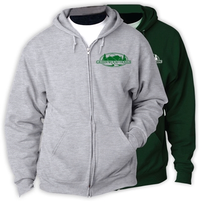 GREENWOOD TRAILS FULL ZIP HOODED SWEATSHIRT