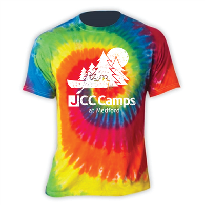 JCC CAMPS <u><b>At Medford</b></u> SWIRL TIE DYE TEE