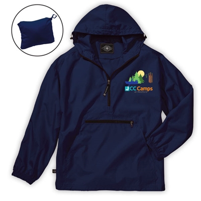 JCC CAMPS <u><b>At Medford</b></u> PACK-N-GO PULLOVER JACKET