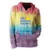 JCC EARLY CHILDHOOD CAMPS COURTNEY BURNOUT V-NOTCH SWEATSHIRT