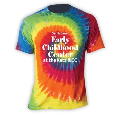 JCC EARLY CHILDHOOD CENTER SWIRL TIE DYE TEE