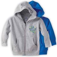 JCC EARLY CHILDHOOD CENTER TODDLER FULL ZIP HOODED SWEATSHIRT