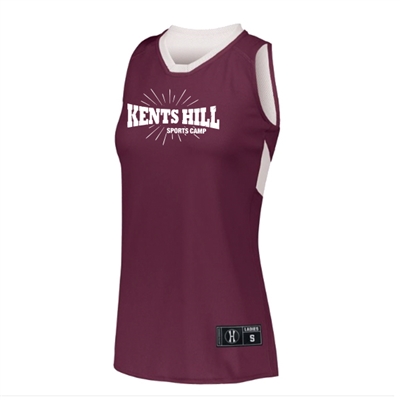 KENT HILL LADIES/YOUTH DUAL SIDE SINGLE PLY BASKETBALL JERSEY