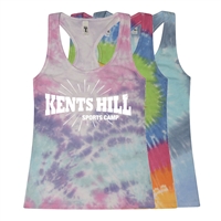 KENTS HILL TIE-DYE LADIES RACERBACK TANK