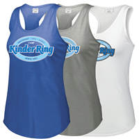 KINDER RING TRI-BLEND RACERBACK TANK TOP