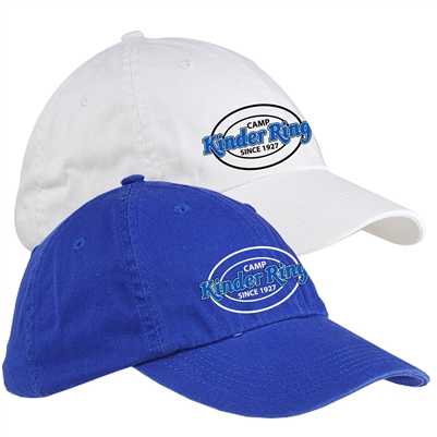 KINDER RING WASHED TWILL LOW-PROFILE CAP