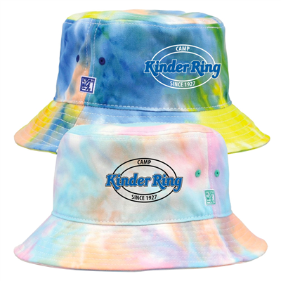 KINDER RING TIE DYE BUCKET HAT