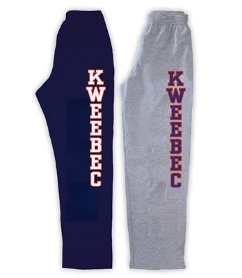 KWEEBEC OPEN BOTTOM SWEATPANTS WITH POCKETS