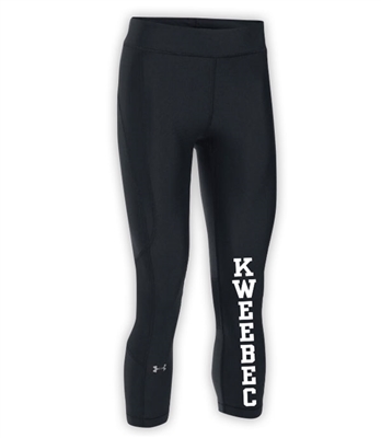 KWEEBEC LADIES UNDER ARMOUR HEAT GEAR ARMOUR CAPRI