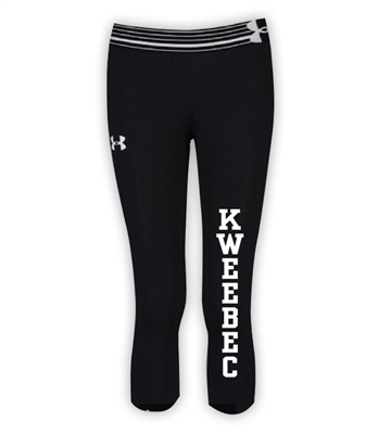 KWEEBEC GIRLS UNDER ARMOUR HEAT GEAR ALPHA CAPRI