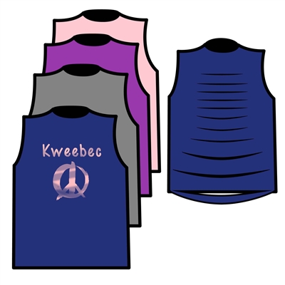 KWEEBEC MUSCLE WITH RIBBON BACK TEE BY ALI & JOE