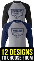 KWEEBEC CHOOSE YOUR SPORT 3/4 RAGLAN TEE