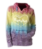 KWEEBEC COURTNEY BURNOUT V-NOTCH SWEATSHIRT