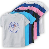 LIBERTY LAKE DAY CAMP INFANT CAMP COTTON TEE