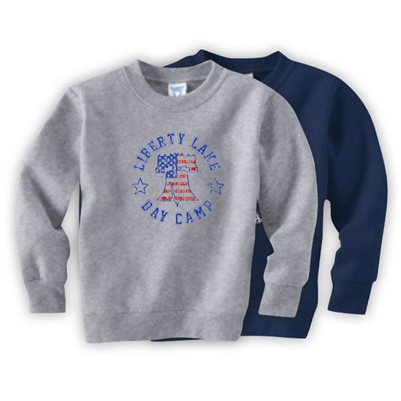 LIBERTY LAKE DAY CAMP TODDLER CREW SWEATSHIRT