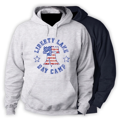 LIBERTY LAKE DAY CAMP HOODED SWEATSHIRT