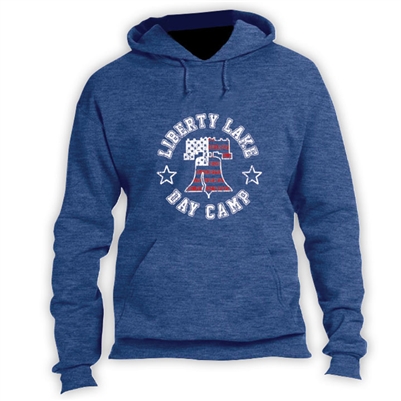 LIBERTY LAKE DAY CAMP VINTAGE HOODED SWEATSHIRT