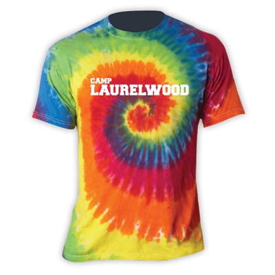 LAURELWOOD SWIRL TIE DYE TEE