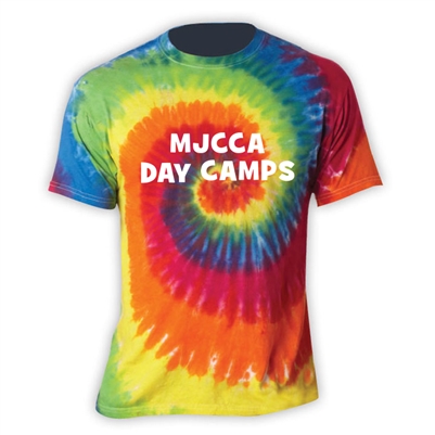 MJCCA DAY CAMPS <u><b>Marcus JCC of Atlanta</b></u> SWIRL TIE DYE TEE