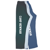 CAMP NEWMAN OPEN BOTTOM SWEATPANTS WITH POCKETS