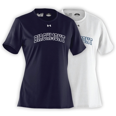 BIRCHMONT LADIES UNDER ARMOUR TEE