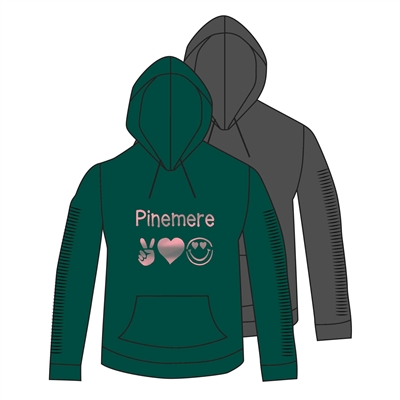 PINEMERE FULL SLEEVE SNIP HOODY CUT BY ALI & JOE