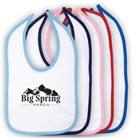 SANBORN BIG SPRING RANCH INFANT VELCRO BIB