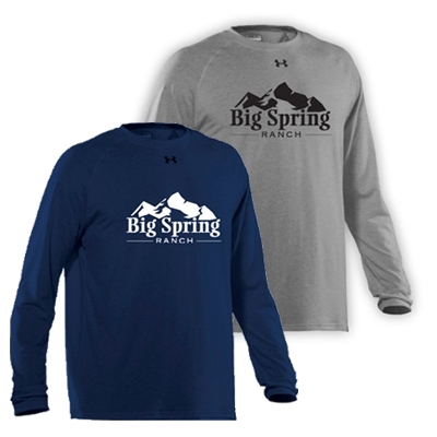 SANBORN BIG SPRING RANCH UNDER ARMOUR LONGSLEEVE TEE