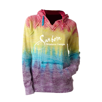 SANBORN WESTERN COURTNEY BURNOUT V-NOTCH SWEATSHIRT