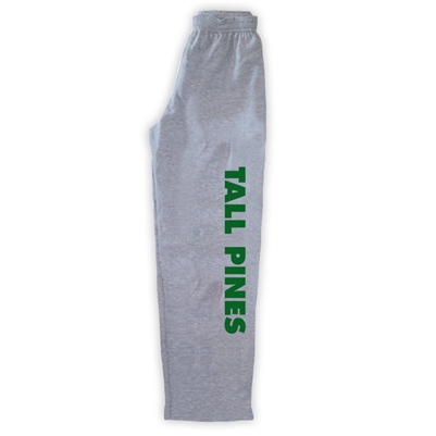 TALL PINES DAY CAMP OPEN BOTTOM SWEATPANTS WITH POCKETS