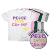 TALL PINES PEACE, LOVE ,CAMP COTTON TEE