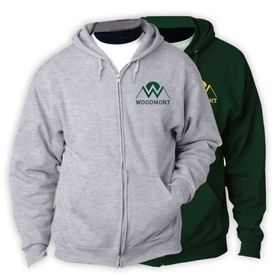 WOODMONT FULL ZIP HOODED SWEATSHIRT