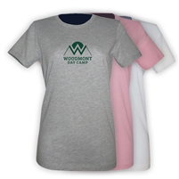 WOODMONT GIRLS FITTED TEE