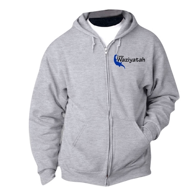 WAZIYAHTAH FULL ZIP HOODED SWEATSHIRT