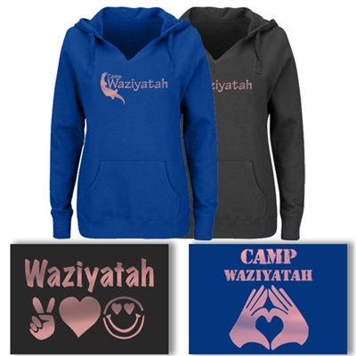 WAZIYATAH V-NOTCH HOODY CUT BY ALI & JOE