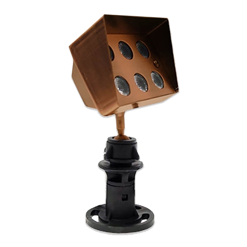 LumiNight Pond and Landscape Lighting - Bronze 6-Watt LED Bronze  Flood Light (Add-On, Transformer Not Included) - BZ-FL6W