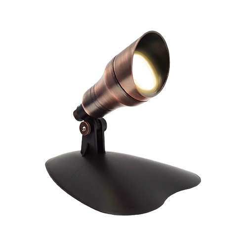 LumiNight Pond and Landscape Lighting - Bronze 4-Watt LED Bronze  Spotlight (Add-On, Transformer Not Included) - BZ-SL4W