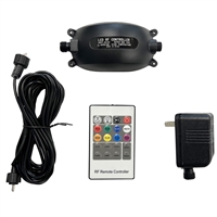 LumiNight Pond and Landscape Lighting - 12-Watt Transformer, Remote & Controller for Light Bars with Photocell, Transformer and Remote - E12WRCKIT