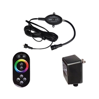 LumiNight Pond and Landscape Lighting - 6-Watt Transformer, Remote & Controller for Light Bars with Photocell, Transformer and Remote - E6WRCKIT