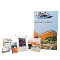 Small Fall and Winterization Bundle with Vacuum, Pond Net, Deicer, Cold Weather Fish Food and Cold Water Bacteria - FWVACKITSML