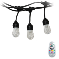 Color-Changing LumiNight Cafe Hanging String Lights